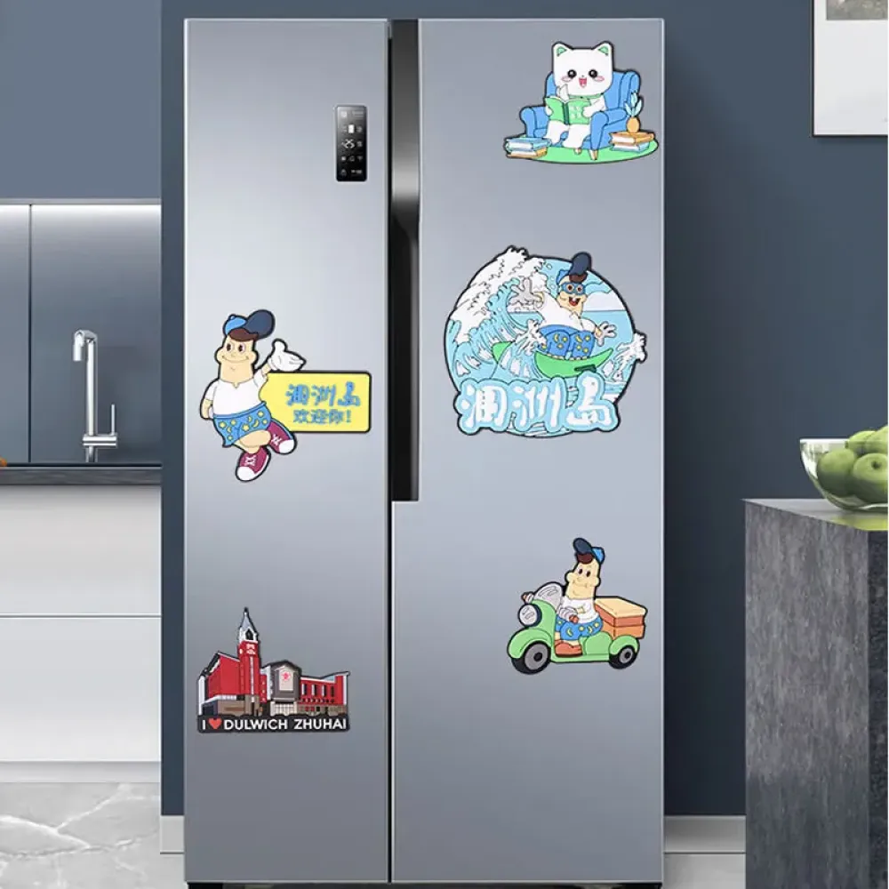 Carton Soft PVC Fridge Magnets