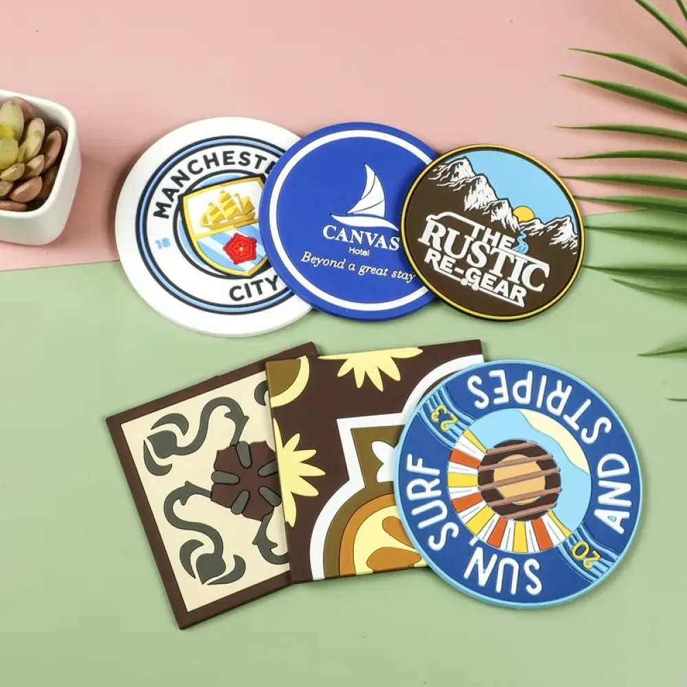 Personalized PVC Patches, Durable Soft Rubber Patches DIY