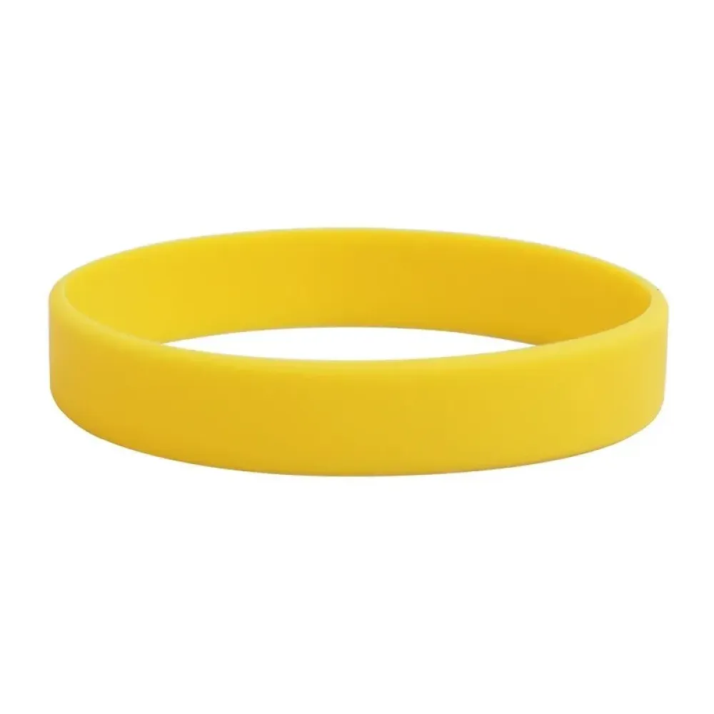 Pure Silicone Wristband - 100% Non-Toxic Custom Pure Silicone Wristbands Bulk for Events