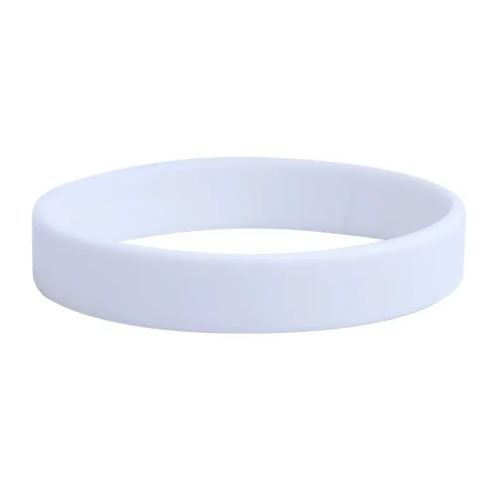 Pure Silicone Wristband - 100% Non-Toxic Custom Pure Silicone Wristbands Bulk for Events