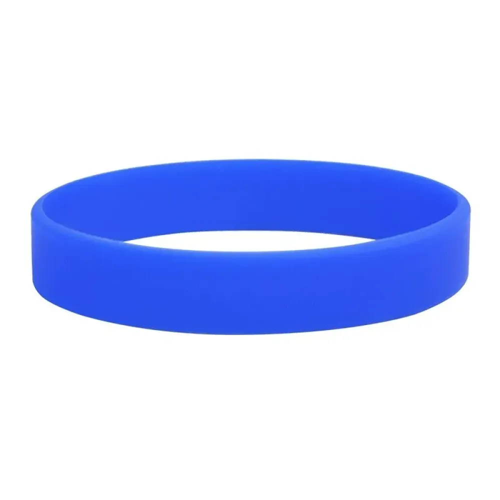 Pure Silicone Wristband - 100% Non-Toxic Custom Pure Silicone Wristbands Bulk for Events