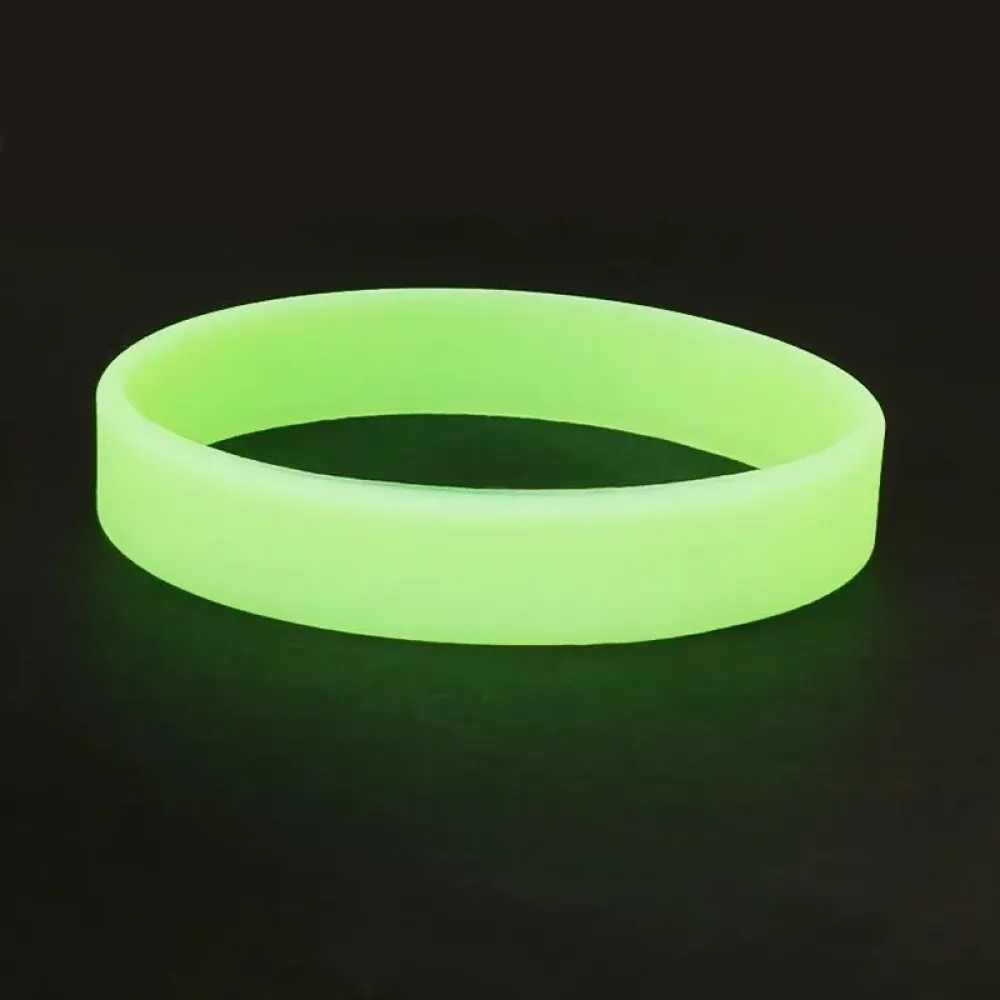 Glow in the Dark Custom Silicone Wristband