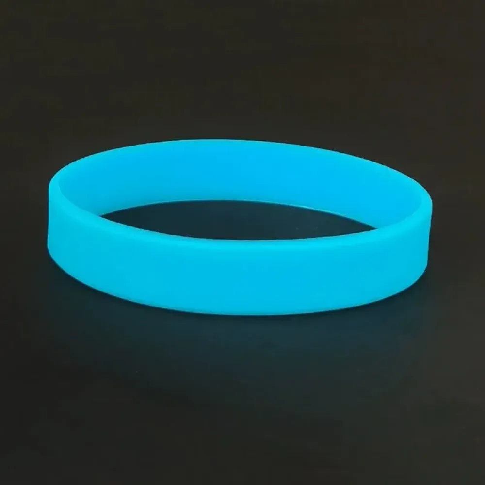 Glow in the Dark Custom Silicone Wristband