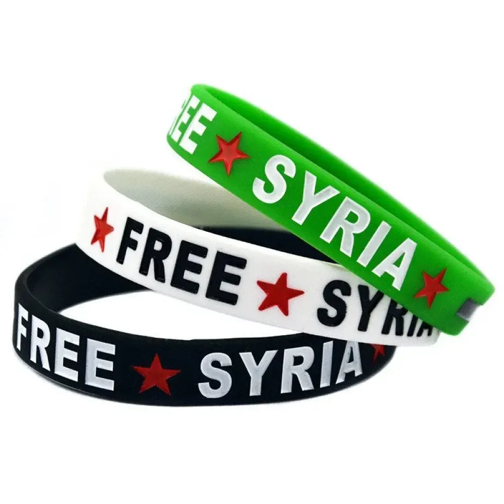 Custom Debossed Silicone Wristband - Engraved Recessed Silicone Wristbands Bulk for Events & Fundraising