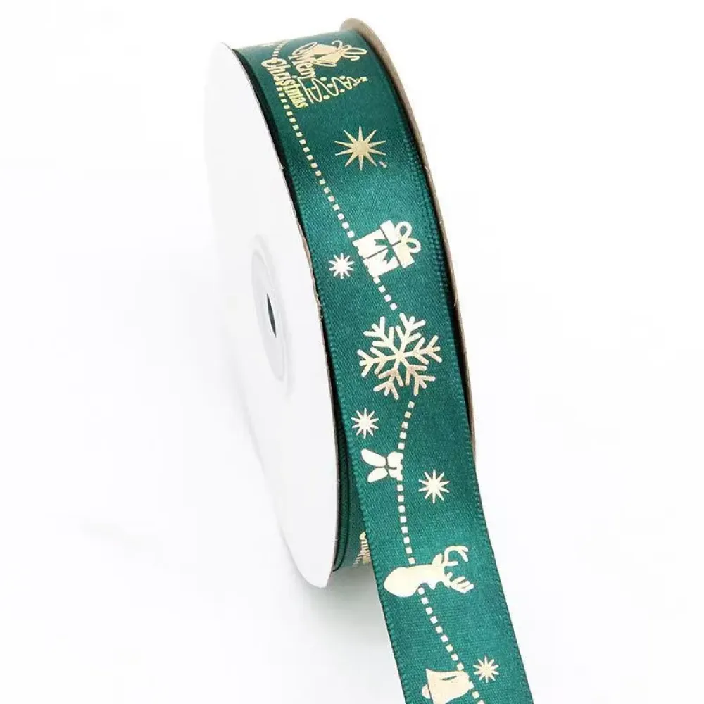 Christmas Ribbon for Gift Wrapping & Holiday Decoration
