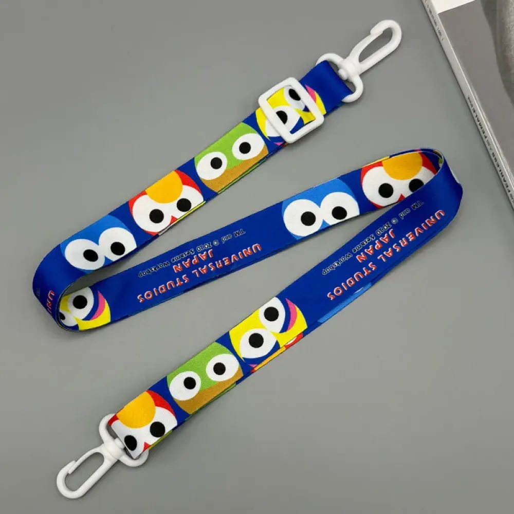 Dual Hook Cartoon Lanyard Cartoon Print