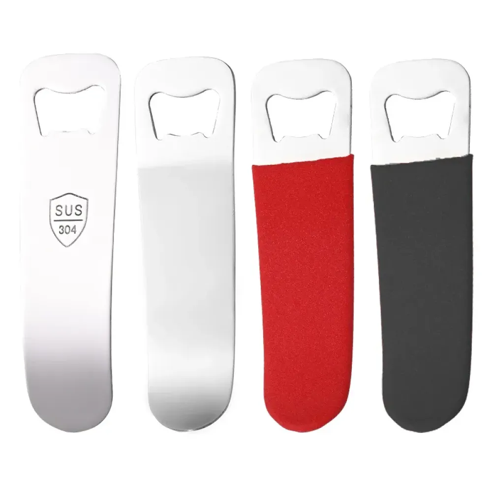 Stainless Steel Bottle Opener - Perfect for Parties, Bars & Kitchens