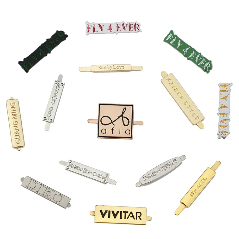 Custom Metal Tag for Brand Clothing & Jewelry Labels
