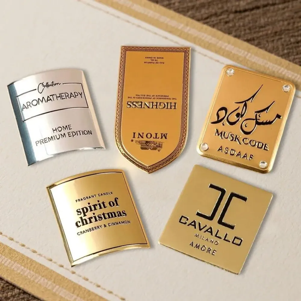 Custom Metal Tag for Brand Clothing & Jewelry Labels