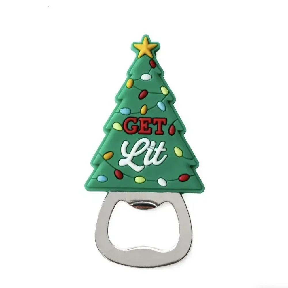 Christmas Bottle Opener - Festive Holiday Beer Opener
