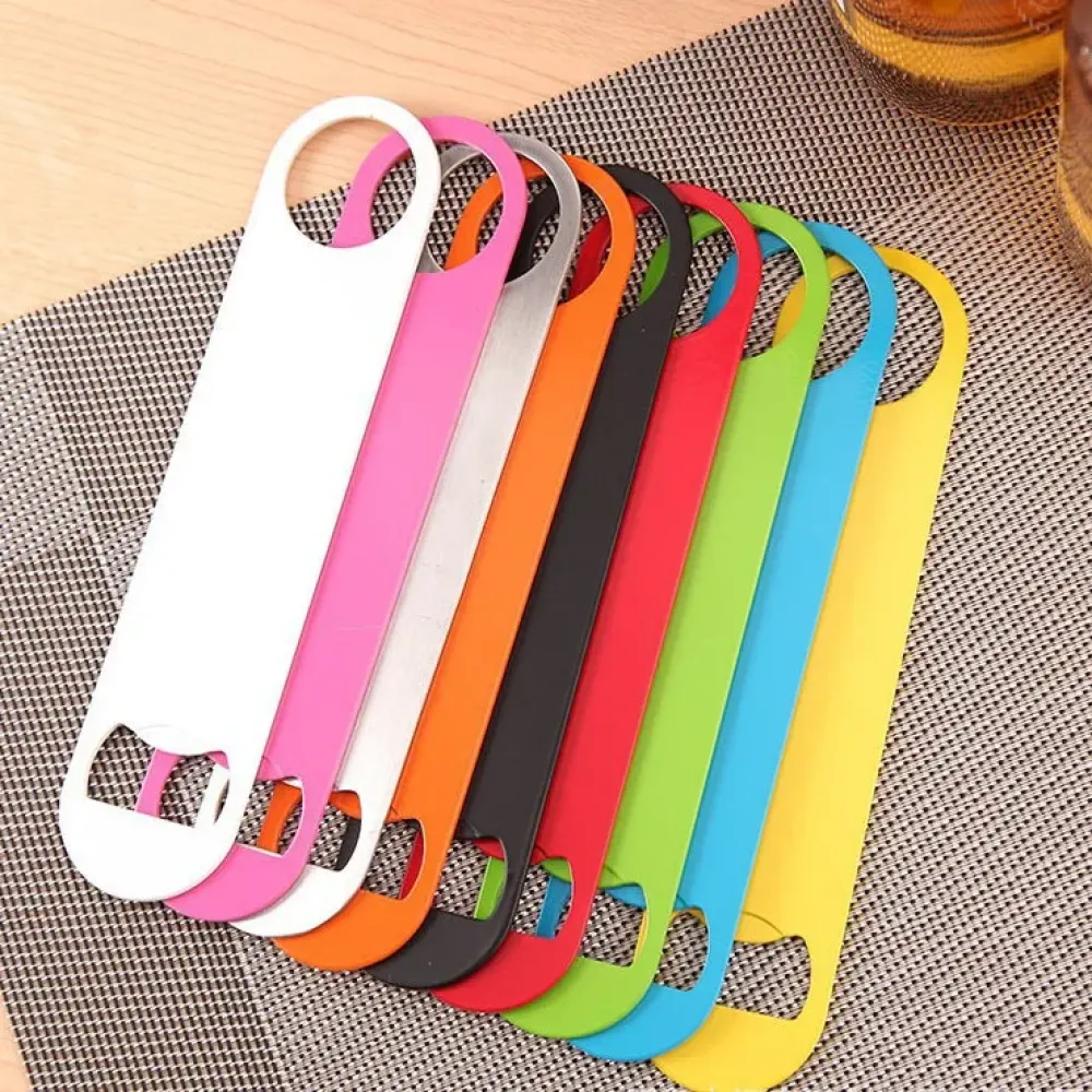 Stainless Steel Bottle Opener - Perfect for Parties, Bars & Kitchens