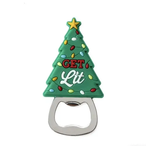 Christmas Bottle Opener - Festive Holiday Beer Opener